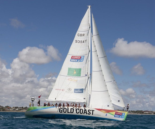 Gold Coast Australia at the start of Race 5 in the Clipper 11-12 Round the World Yacht Race © Karl Monaghan/onEdition
